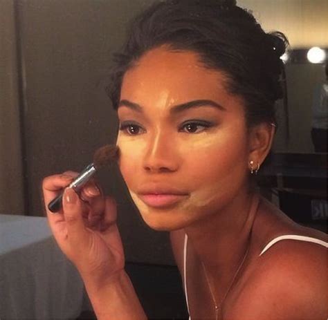 chanel iman makeup tutorial|Chanel Iman bodymark.